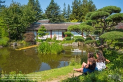 Viennaslide-05221391 Japanischer Garten auf der Isle de Versailles in Nantes, Nantes, Isle de Versailles, Jardin Japonais - Nantes, Versailles Island, Japanese Garden