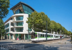 Viennaslide-05221815 Nantes, Straßenbahnlinie 2, Haltestelle 50-Otages