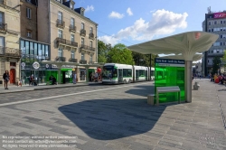 Viennaslide-05221818 Nantes, Straßenbahn - Nantes, Tramway