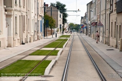 Viennaslide-05222728 Angers, moderne Straßenbahn, Rue de Létanduère - Angers, modern Tramway, Rue de Létanduère