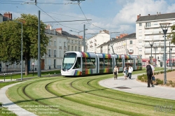 Viennaslide-05222731 Angers, moderne Straßenbahn, Gare d'Angers Saint-Laud - Angers, modern Tramway, Gare d'Angers Saint-Laud