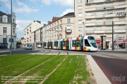 Viennaslide-05222733 Angers, moderne Straßenbahn, Gare d'Angers Saint-Laud, Vorleistung für zweite Linie - Angers, modern Tramway, Gare d'Angers Saint-Laud