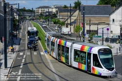 Viennaslide-05222807 Angers, moderne Straßenbahn - Angers, modern Tramway