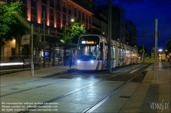 Viennaslide-05222952 Angers, moderne Straßenbahn - Angers, modern Tramway