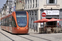 Viennaslide-05223907 France, Le Mans, modern Tramway, Place de la Republique