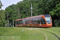 Viennaslide-05223940 France, Le Mans, modern Tramway, Avenue Jean Jaures