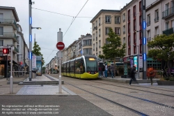 Viennaslide-05225706 Brest, Tramway, Linie A, Station Chateau, Rue de Siam