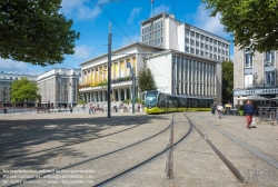 Viennaslide-05225712 Brest, Tramway, Linie A, Place de la Liberte, Rathaus