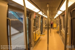 Viennaslide-05226917 Rennes, VAL-Metro, Fahrgastraum - Rennes, VAL-Metro, Interior