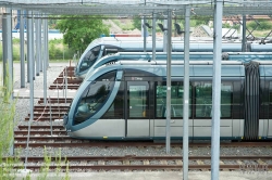 Viennaslide-05231660 Bordeaux, Tramway, Depot La Bastide