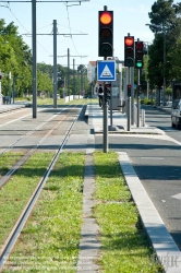 Viennaslide-05231669 Bordeaux, Tramway, Lycees de Merignac