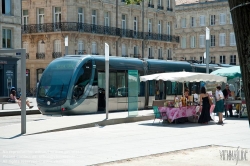 Viennaslide-05231705 Bordeaux, Tramway, Hotel de Ville