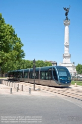 Viennaslide-05231735 Bordeaux, Tramway, Quinconces