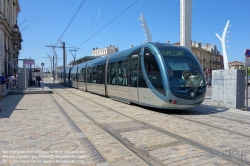 Viennaslide-05231745 Bordeaux, Tramway,  Gare Saint Jean