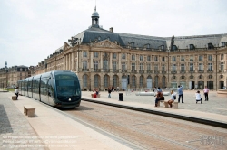 Viennaslide-05231752 Bordeaux, Tramway, Place de la Bourse