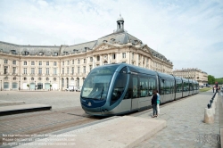 Viennaslide-05231762 Bordeaux, Tramway, Place de la Bourse