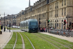 Viennaslide-05231767 Bordeaux, Tramway, Place de la Bourse