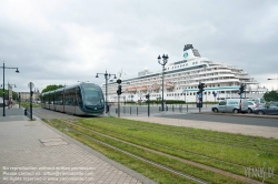 Viennaslide-05231784 Bordeaux, Tramway, Place de la Bourse