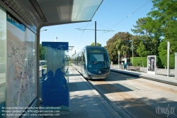 Viennaslide-05231960 Bordeaux, Tramway, Lycees de Merignac