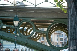 Viennaslide-05241057 Strasbourg, alte Eisenbrücke am Fluss Ill