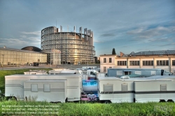 Viennaslide-05241531h Das Europäisches Parlament ist von der Architektengruppe 'Architecture Studio' aus Paris geschaffen worden