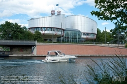 Viennaslide-05241590 Der Europäische Gerichtshof für Menschenrechte  ist ein auf Grundlage der Europäischen Menschenrechtskonvention (EMRK) eingerichteter Gerichtshof mit Sitz im französischen Straßburg. Architekt Sir Richard Rogers 1994