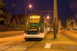 Viennaslide-05241851 Strasbourg, moderne Straßenbahn, Haltestelle Neuhof Rodolphe Reuss - Strasbourg, modern Tramway, Neuhof Rodolphe Reuss