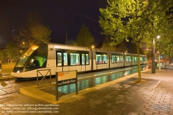 Viennaslide-05241853 Strasbourg, moderne Straßenbahn, Haltestelle Neuhof Rodolphe Reuss - Strasbourg, modern Tramway, Neuhof Rodolphe Reuss