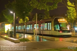 Viennaslide-05241855 Strasbourg, moderne Straßenbahn, Haltestelle Neuhof Rodolphe Reuss - Strasbourg, modern Tramway, Neuhof Rodolphe Reuss