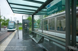 Viennaslide-05241865 Strasbourg, moderne Straßenbahn, Endstation Lingolsheim Tiergaertel - Strasbourg, modern Tramway, Lingolsheim Tiergaertel