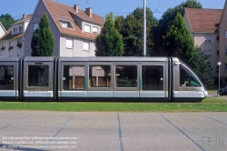 Viennaslide-05241902 Strasbourg, moderne Straßenbahn - Strasbourg, modern Tramway