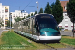 Viennaslide-05241904 Strasbourg, moderne Straßenbahn - Strasbourg, modern Tramway