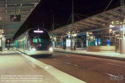 Viennaslide-05241911 Strasbourg, moderne Straßenbahn, Station Rotonde - Strasbourg, modern Tramway, Rotonde Station