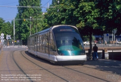 Viennaslide-05241914 Strasbourg, moderne Straßenbahn - Strasbourg, modern Tramway