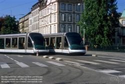 Viennaslide-05241916 Strasbourg, moderne Straßenbahn - Strasbourg, modern Tramway