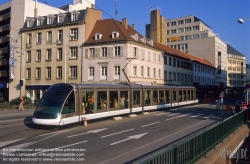Viennaslide-05241917 Strasbourg, moderne Straßenbahn - Strasbourg, modern Tramway