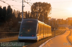 Viennaslide-05241930 Strasbourg, moderne Straßenbahn - Strasbourg, modern Tramway