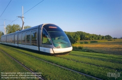 Viennaslide-05241992 Strasbourg, moderne Straßenbahn - Strasbourg, modern Tramway