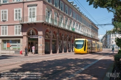 Viennaslide-05244801 Mulhouse, Tramway, Avenue du Marechal Foch