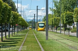 Viennaslide-05244803 Mulhouse, Tramway, Boulevard de la Marseillaise