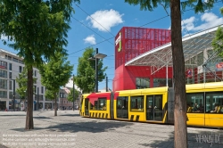 Viennaslide-05244815 Mulhouse, Tramway, Porte Jeune