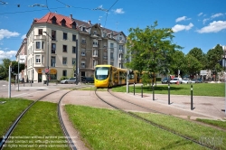 Viennaslide-05244830 Mulhouse, Tramway, Avenue Robert Schuman