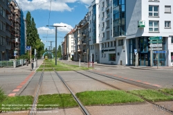 Viennaslide-05244831 Mulhouse, Tramway, Avenue Robert Schuman