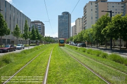 Viennaslide-05244833 Mulhouse, Tramway, Boulevard de l'Europe, Tour de l'Europe