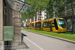 Viennaslide-05244847 Mulhouse, Tramway, Avenue Robert Schuman