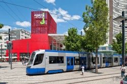 Viennaslide-05244875 Mulhouse, Tramway, Porte Jeune