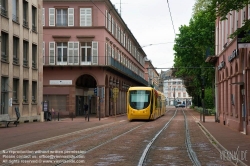 Viennaslide-05244903 Mulhouse, Tramway, Avenue du Marechal Foch