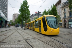 Viennaslide-05244908 Mulhouse, Tramway, Porte Jeune