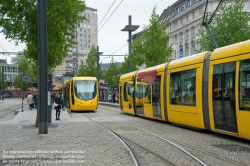 Viennaslide-05244909 Mulhouse, Tramway, Porte Jeune