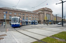 Viennaslide-05244945 Mulhouse, Gare Central, Tram-Train
